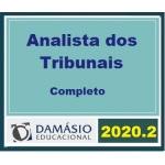 Analista dos Tribunais Completo (Damásio 2020.2)    TJ | TRF | TRT | TST e MP